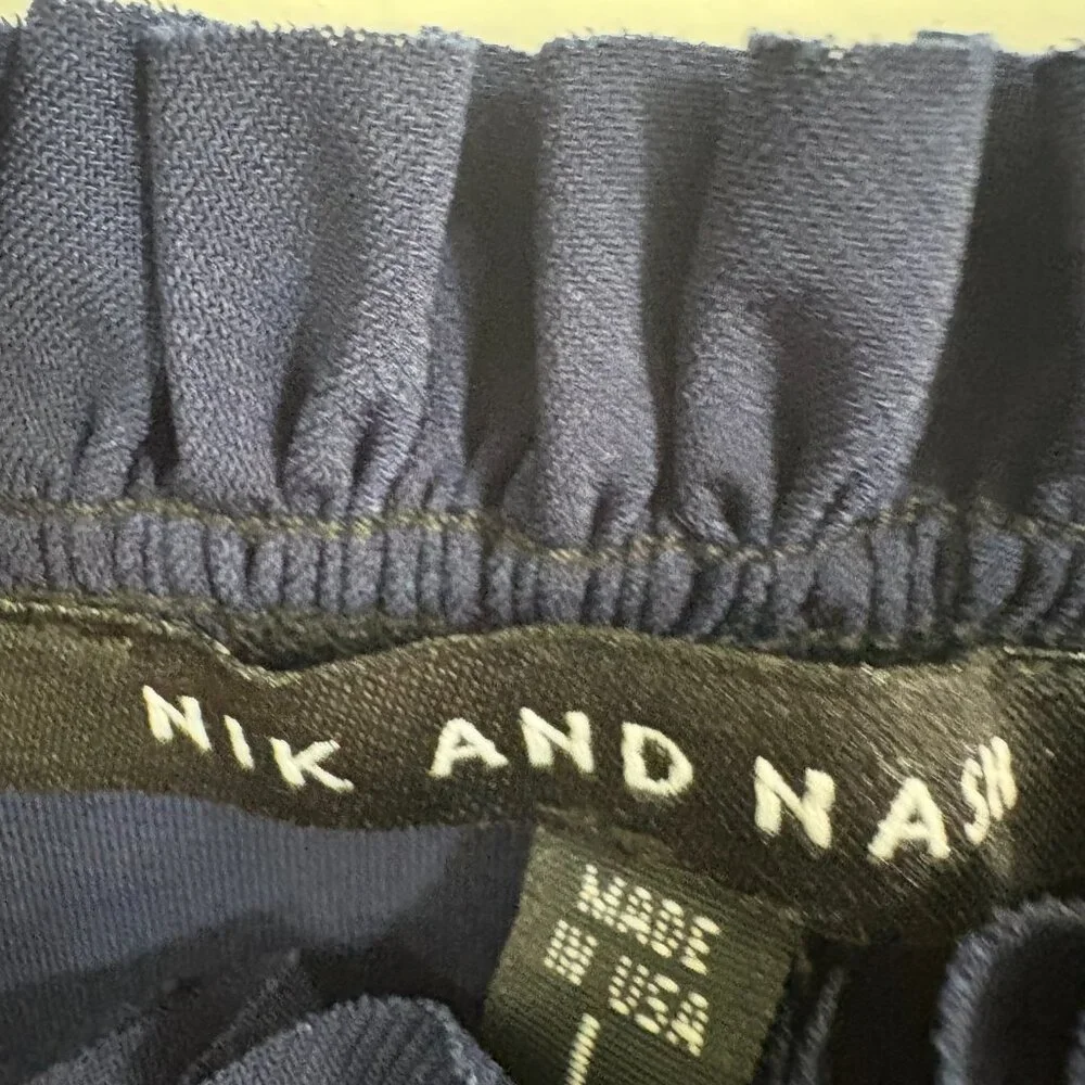 Navy sleeveless dress large - Picture 3 of 3